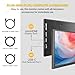 LESOWN 7 Inch USB-C HDMI Portable Touch Monitor FHD 1024x600 IPS LCD Touchscreen Built in Speakers External Monitor for Laptop PC Phone Mac