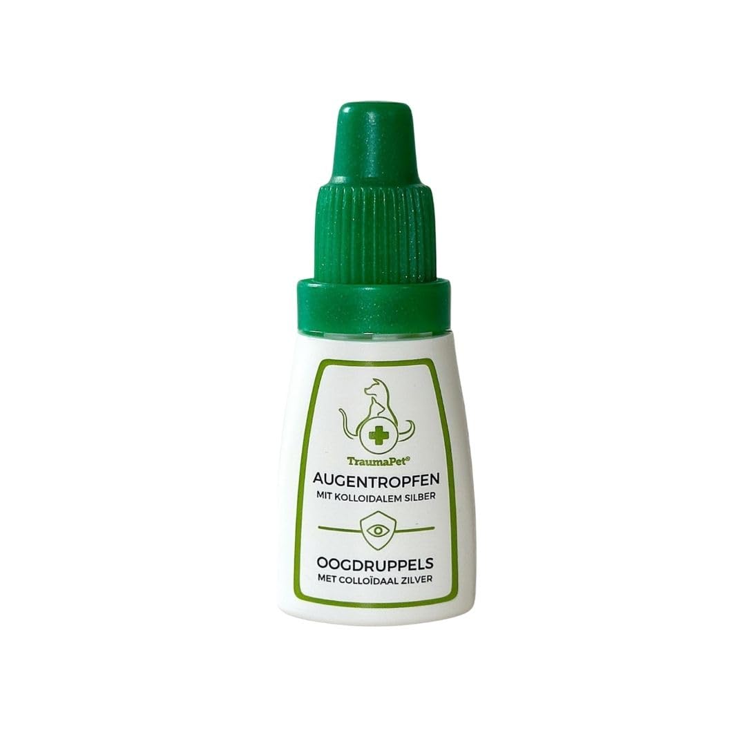TraumaPet Augentropfen für Hunde & Katzen mit kolloidalem Silber, 10 ml