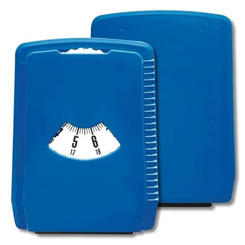 Generico Disco Orario per Auto Europeo con Rascaghiaccio, 11x15 cm, Gadget Universale per Auto, SUV, Camion, Camper, Parchimetro, Accessori per Auto in Plastica con Busta Protettiva