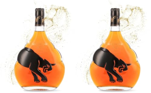 Meukow VS Black | Cognac 700ml (Packung mit 2)