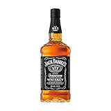 Jack Daniel's Old No. 7 - Tennessee Whiskey - Karamell, Vanille und Noten von Eichenholz - 1.0L/ 40% Vol.