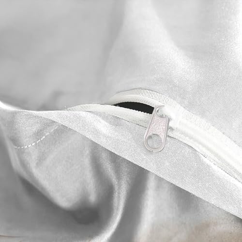 Housse de couette plumes de paon parure de lit 200x200 imprimé 3D avec fermeture éclair - 8