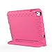 MoKo Case Fit iPad Mini 4 - Kids Shock Proof Convertible Handle Light Weight Super Protective Stand Cover Case Fit Apple iPad Mini 4 2015 Tablet, Magenta