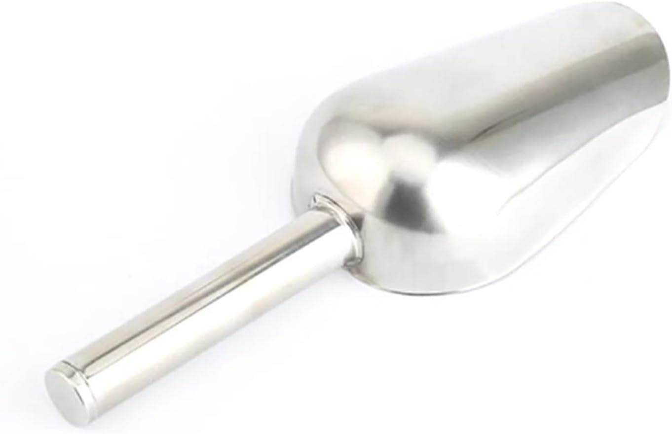 1pcs Stainless Steel Scoop Sweet Candy Ice Buffet Bar Food Measuring Shovel For Party
