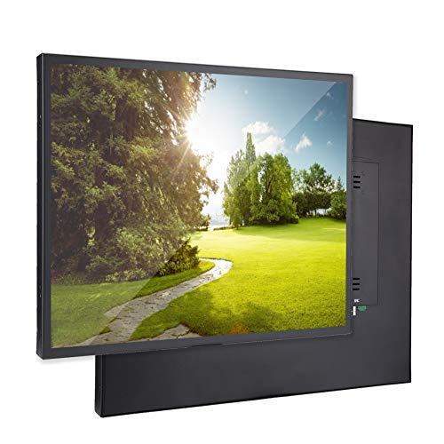  Monitor Touchscreen da 19 Pollici Interfaccia Completa, con Rack VESA, 1280X1024 Display HD 4:3 Display TFT Resistivo da Parete Display Industriale Retroilluminazione WLED(2)