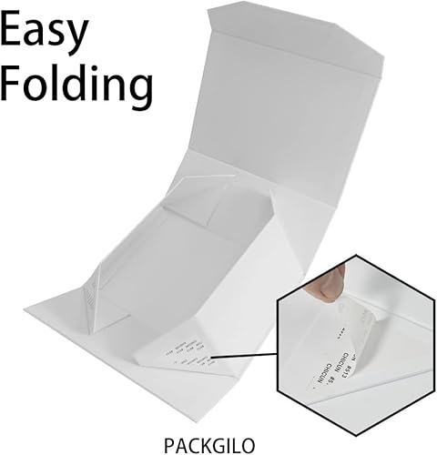 Vista 260 de 5 cajas de regalo de color oro rosa de 9.5 x 7 x 4 pulgadas con tapas para regalos, caja de regalo magnética, pequeñas cajas de regalo