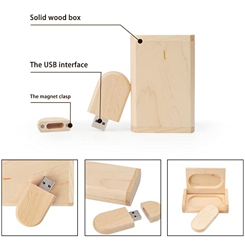 Chiavetta USB Ellisse-Naturale 32GB, LEIZHAN Silicone Memory Stick Pendrive Flash Drive Regali per Studenti - Image 2