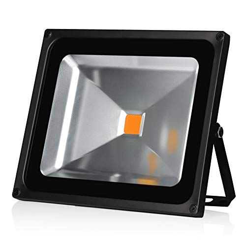 LEDMO 30W LED Flood Light - IP65 Waterproof 3000K Warm White Landscaping Construction Spot Light,Floodlight Landscape Lights,Garage and Yard
