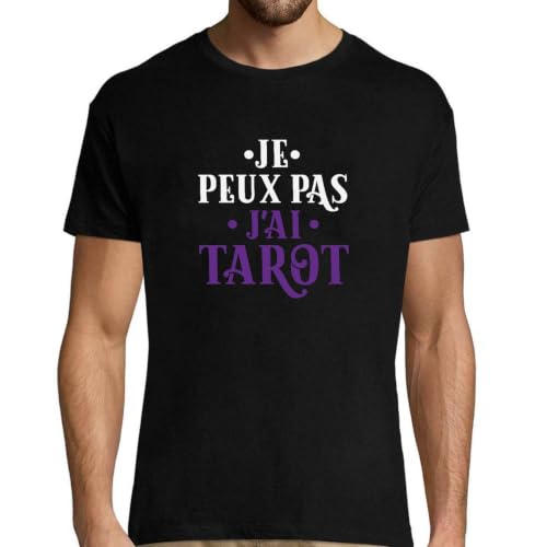 T-Shirt Homme Tarot Humour Cadeau Papa Anniversaire Rigolo