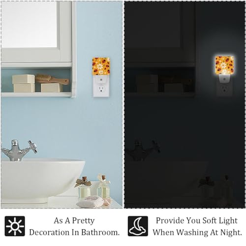 Lámpara nocturna LED infantil con sensor de luz miniatura 5