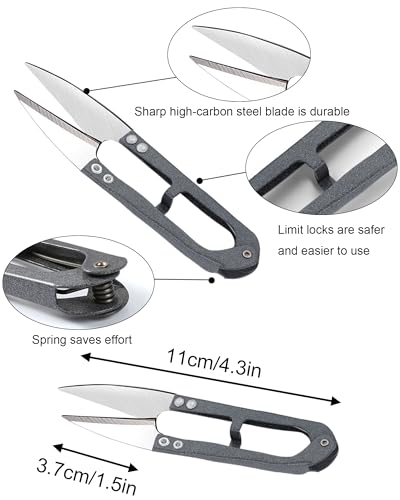 Tijeras mini de poda para bonsái 2 pcs miniatura 2