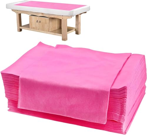 Serviettes de massage jetables pour éliminer la lessive de vos draps de table roses