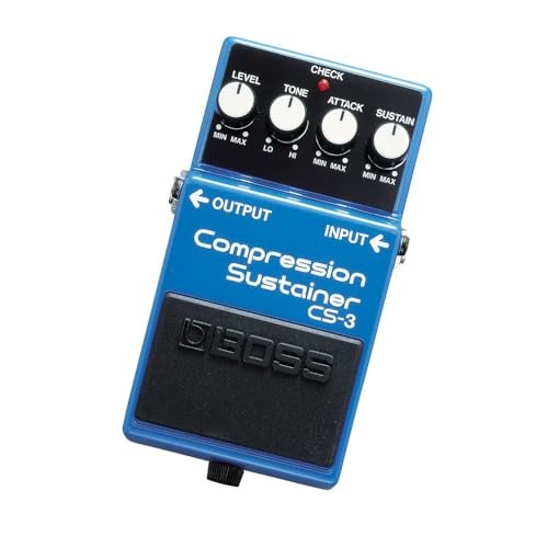 Compresseur Sustainer BOSS CS-3 Pédale de Noircissement Effet Guitare