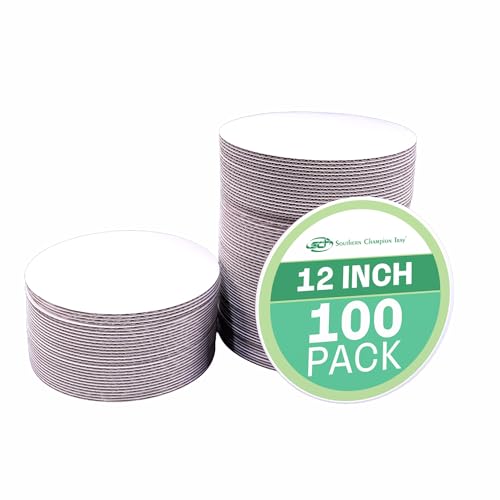 SCT Bright White Cake Circles, 12