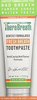 TheraBreath Fresh Breath Toothpaste 4 oz
