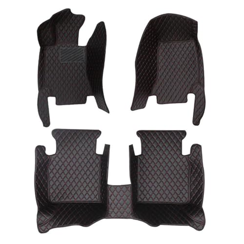 Tapis de sol en cuir pour Skoda Kodiaq 2025 2026 version 5 places LHD