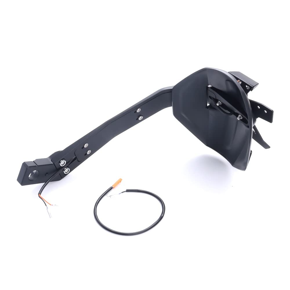 BeNsil Parafanghi Moto Parafango Parafango Posteriore Moto con Targa per CB 650R CB650R 2021-2023 2022 Paraspruzzi Paraspruzzi (Color : 2)