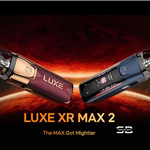 Vaporesso Luxe Xr Max 2 Vape Kit [Flowing Purple]-8 Colours-3200Mah Mega Battery, 2A Fast Charge, 80W Output,0.96" Tft + Rgb Lights,Dual Mesh Tech-Works With Luxe X,Xr Pods & Gtx Coils-No Nicotine - 9
