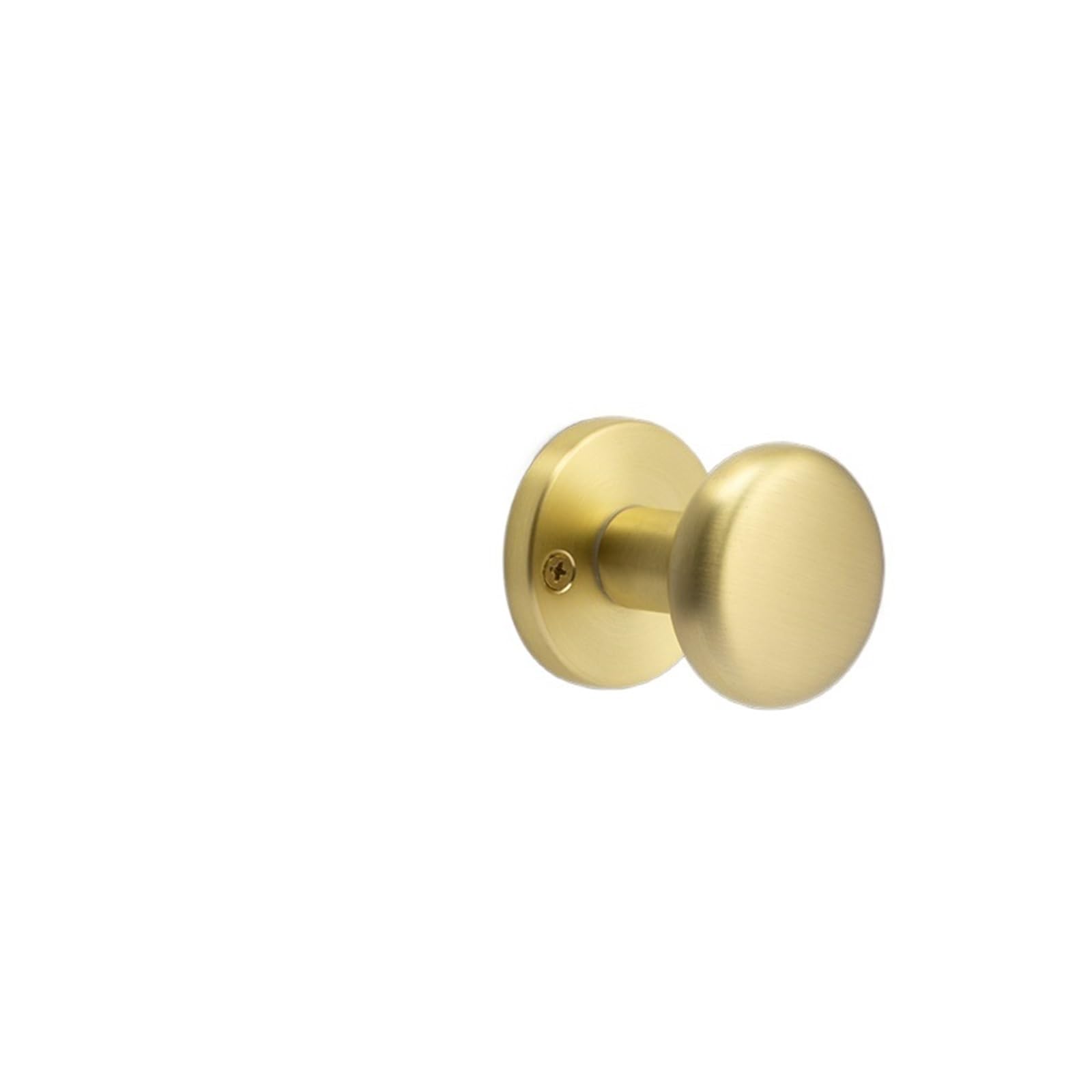 ZONSHJDKR Invisible Door Lock Zinc Alloy Single-Sided Indoor Bedroom Secret American Black Single Tongue Mechanical(F Type zinc Alloy Invisible)