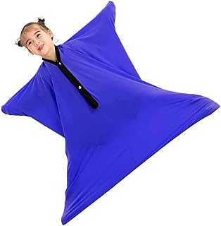 MIOTEQ Medias sensoriales de Movimiento dinámico - Versión actualizada, Grande, 9-12 años, 56''LX28''W (Color : Blue, Size : M/Medium-69 * 119cm)