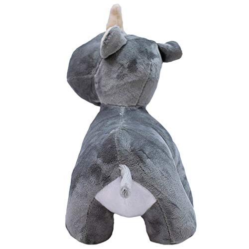Rinoceronte Focinho Comprido 24cm - Pelúcia