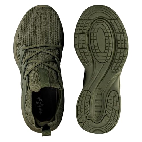 Pujcs Men's Slip on Walking Shoes Lightweight Breathable Non Slip Running Shoes Athletic Gym Tennis Shoes Sneakers for Men - Image 5