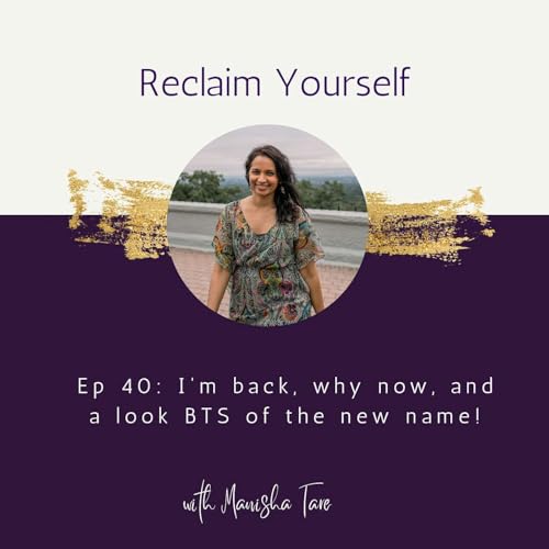 I'm back, why now, and a look BTS of the new name!