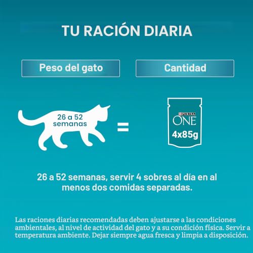 Miniatura 7 de PURINA ONE Single Serve - Junior - Pollo - 4x85g