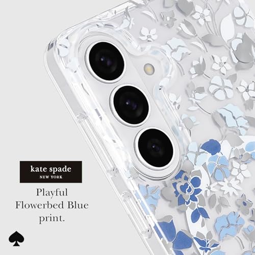 kate spade new york Samsung Galaxy S26 Case - Flowerbed Blue Gems - image 5