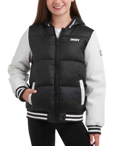 Varsity Jacket Dkny Bomber Jacket Womens DKNY Logo-embellished