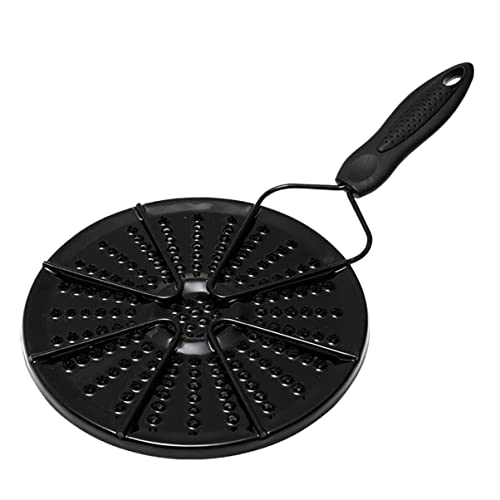 PRETYZOOM Enamel Heat Conduction Plate for Gas Burner Electric Stove Non-stick Heat Diffuser for Pots Prevents Burn Scratches for Cooking Milk Porridge