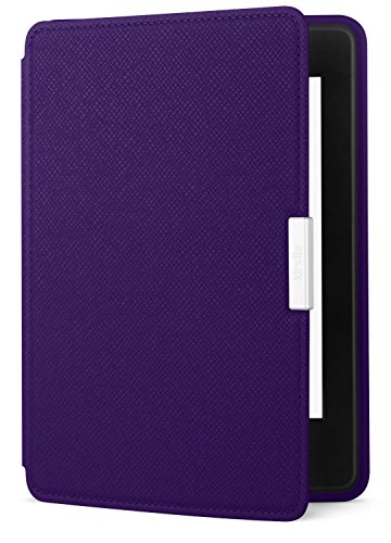 Amazon Kindle Paperwhite Leather Case, Royal Purple - fits all Paperwhite generations prior to 2018  (Will not fit All-new Paperwhite 10th generation)