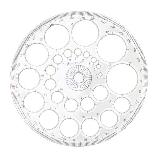 PMW - Art Protector 360 Degree with 25 Circles + 1 Circle Master 35 Circles - Pro Circles