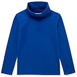 DOTDOG Unisex Kids Soft Cotton with Spandex Pullover Long Sleeve T-Shirt Turtleneck Tees for Girls o