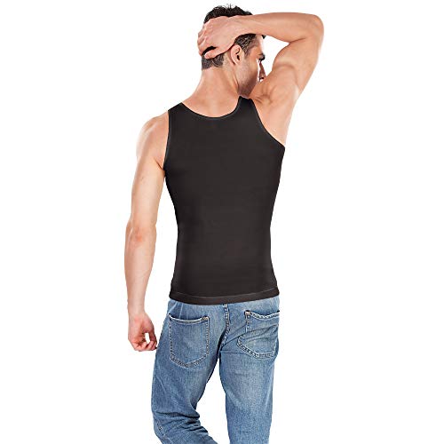 Image of dermawear Men Mild Compression Shapewear Vest Zenrik Everyday for Abdomen and Chest