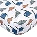 Gerber Baby Unisex 2-Pack Knit Crib Sheet, Dino Time, One Size