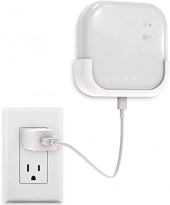 AutoSonic All-new Blink Sync Module XR Wall Mount | Space-Saving Mounting Bracket Holder Compatible with Sync Module XR 2024 Release | Blink Security Accessories | USB-C Cable Included | White