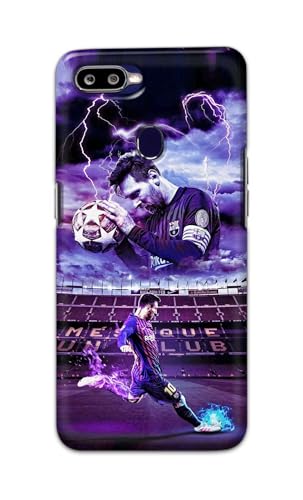 Image of Printed Hard Back Cover Case for Oppo F9 | Oppo F9 Pro | Realme U1 Back Cover (Famous Football Player) -1111
