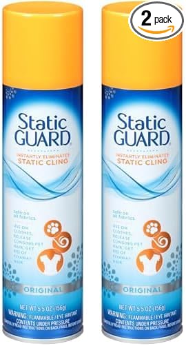 Static Guard Fabric Spray (Pack of 2)