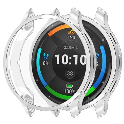 Garmin Venu 3S 41mm op[P[X XN[veN^[ Jo[ \tg TPU ϏՌ Garmin Venu 3S 41mm X}[gEHb`p (Vo[)