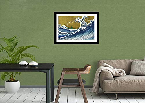Image of Tallenge - Set of 10 Japanese Art - Small Poster Framed (Paper, 12 x 17 inches, Multicolour)