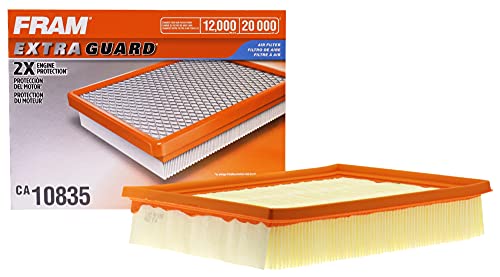 FRAM Extra Guard Engine Air Filter Replacement, Easy Install w/ Advanced Engine Protection and Optimal Performance, CA10835 for Select Lexus and Toyota Vehicles FRAM Extra Guard Engine Air Filter Replacement, Easy Install w/ Advanced Engine Protection and Optimal Performance, CA10835 for Select Lexus and Toyota Vehicles