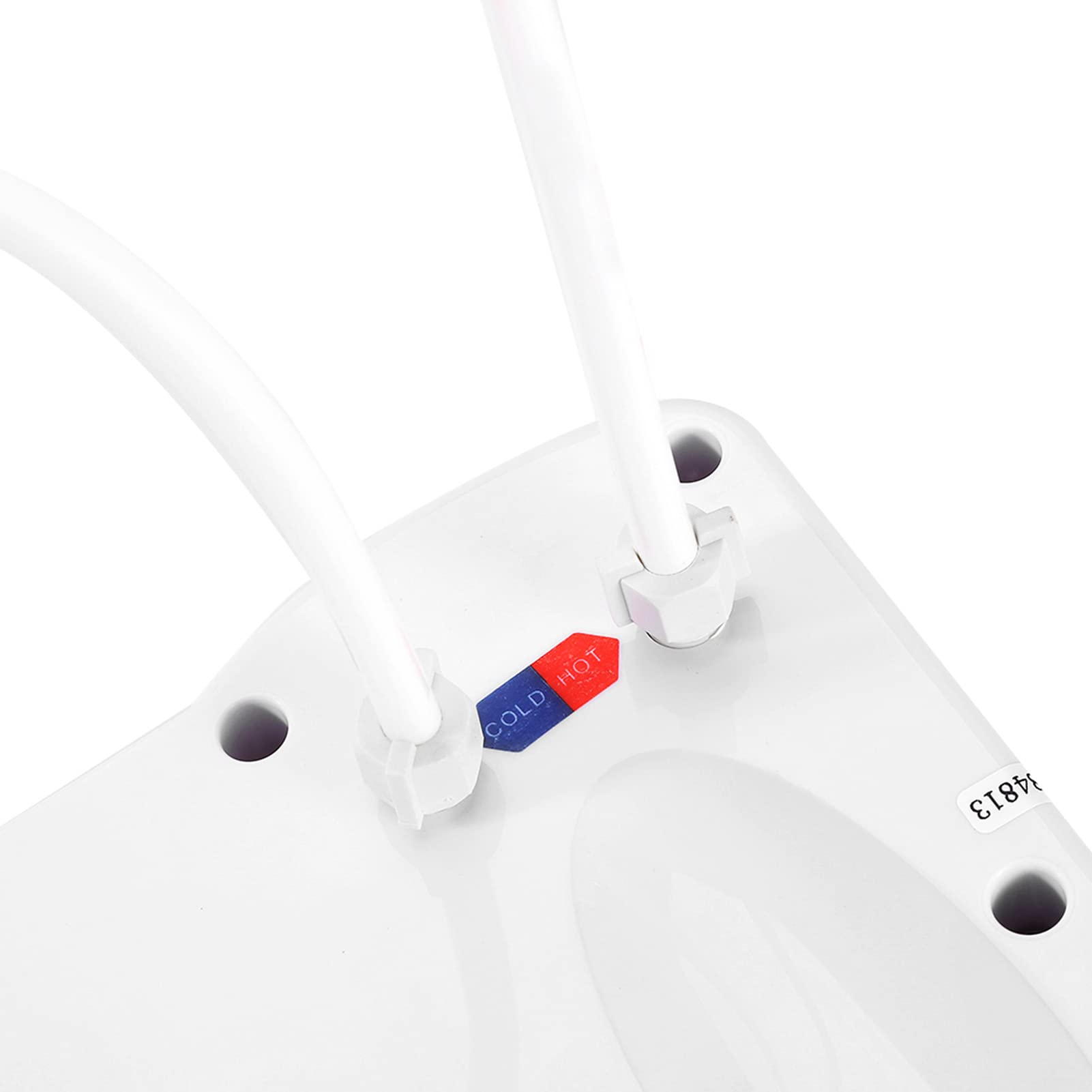 Nasadka Absbidet Do Toalety, Bidet Toaletowy Z Podwójnym Pokrętłem I Funkcją Samooczyszczania, Prosta Instalacja Nasadka ABS Bidet Z Pojedynczą Dyszą Do Toalety 2 Częściowej(G1/2)