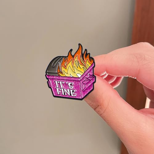 Image of Cute Enamel Pins Cartoon Lapel Pin Brooch Badge for Backpack Jackets Funny Tiger Pins for Gift Anime Enamel Pin for Clothing Hat Decoration