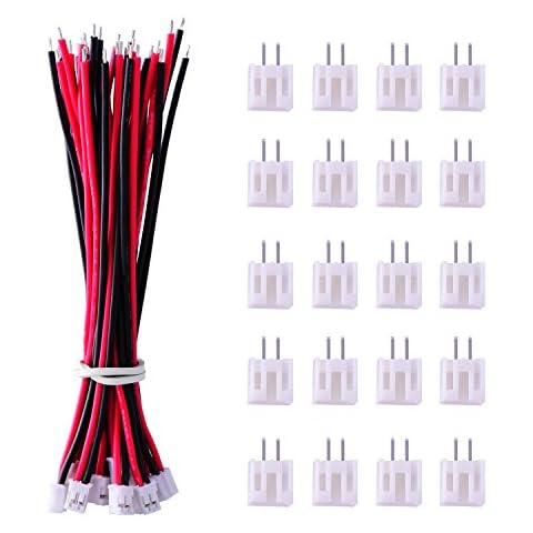 20-Piece Micro JST PH 2.0 Connector Set Cover