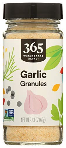 365 By Whole Foods Market Garlic Granules, 2.43 Oz #TOP29
