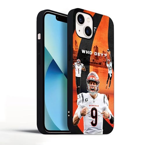 Coque iPhone 15 antichoc Jacksonville-Burrow-2 protection intégrale en TPU souple durable