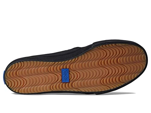 Image of Keds Womens Double Decker Canvas Slip On Sneakers Shoes Casual - Black