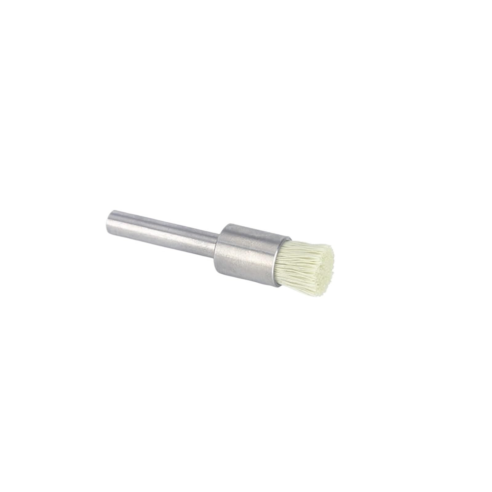Spazzole metalliche per trapano, Set di spazzole a tazza con ruota metallica Acciaio al carbonio Nylon abrasivo Finitura del metallo 5-32mm Grana 180-600(32mm 240Grit)