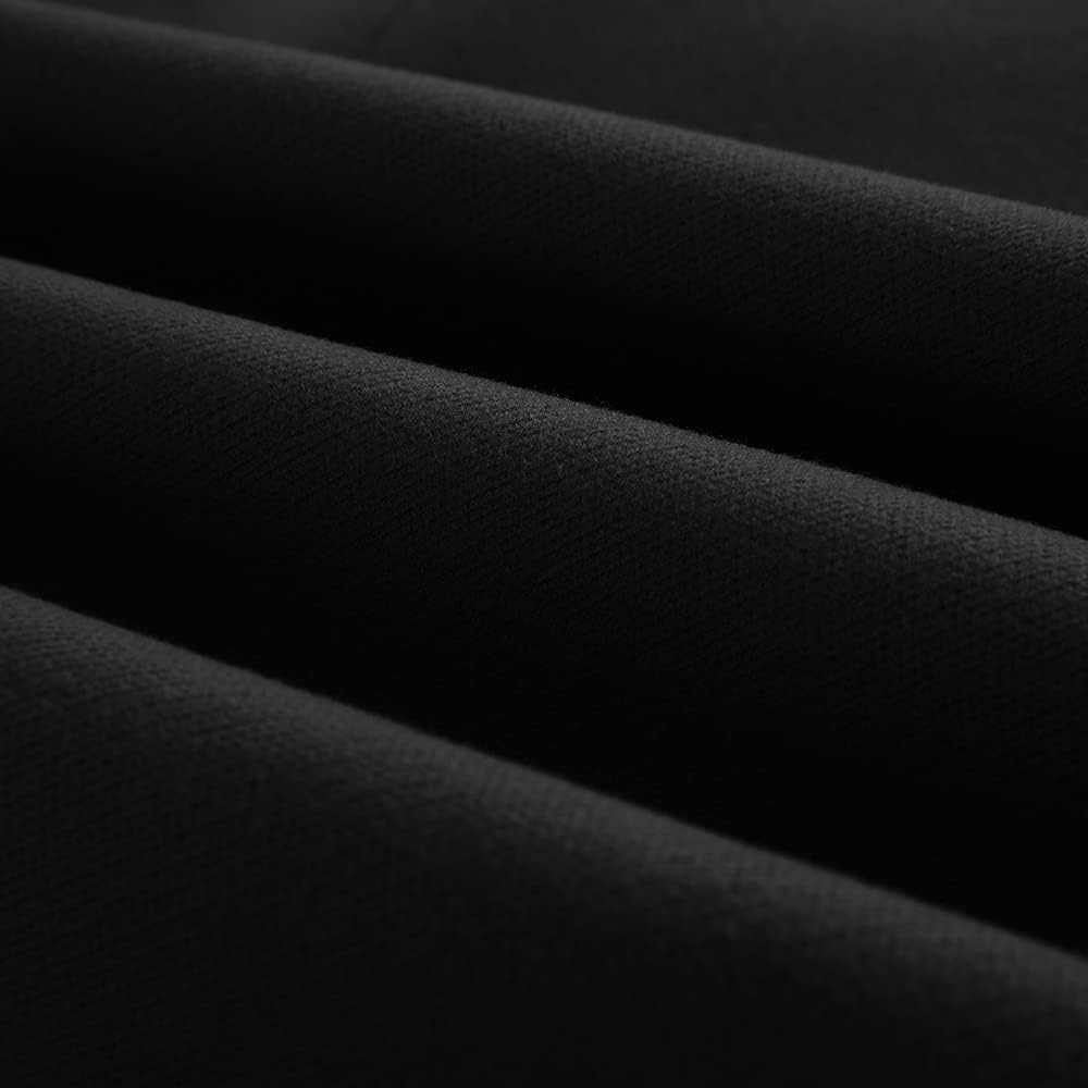 Fazortev women's Pea Coat Notch Lapel Single Breasted Wool Blend Mid Long Jacket Trench Overcoat - Image 5